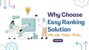 Blog banner of easy ranking solution and topic is Affordable. Reliable. Effective.